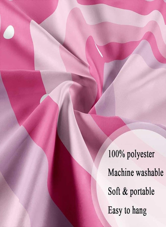 Drgilau Cute Pink Aesthetic Tapestry for Girl Bedroom, Pink Heart Tapestry Wall Hanging 2000s Hippie Wall Tapestries Decor for Home College Dorm Living Room, Woman Teen Girls Room Art Tapestries 60X40 Inch - Image 5